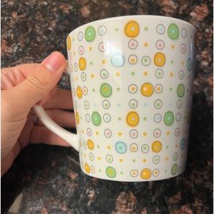 Starbucks 2005 bubble polka dot mug 16 oz Used. Microwave & Dishwasher safe ☕️